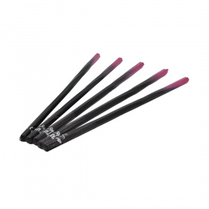 Set 5 lumânări tort Ginza, roz negru Celebright 14.5cm