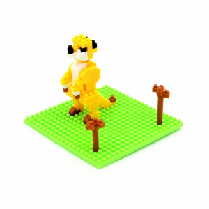 Set construcție Microbricks suricată 142 piese