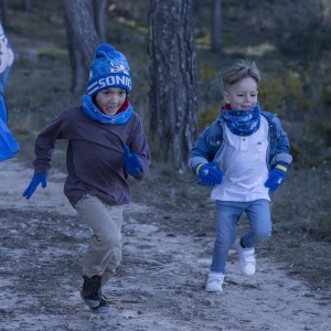 Set pentru copii, cu căciulă, mănuși și guler, personaj Sonic, Cerda