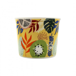 Set porțelan bol cu linguriță IceCream kiwi - Img 3