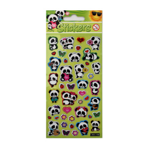 Set stickere Chibi Panda
