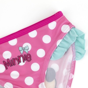 Slip înot pentru fetițe, Minnie cu bulinuțe