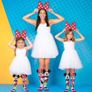 Șosete Madmia pentru fete fantasy Mickey și Minnie 6-99 ani