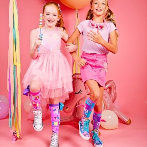 Șosete lungi colorate Madmia pentru fete Mini Pony 6-99 ani