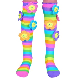 Șosete lungi colorate Madmia pentru fete Oopsie Daisy 3-5 ani - Img 2