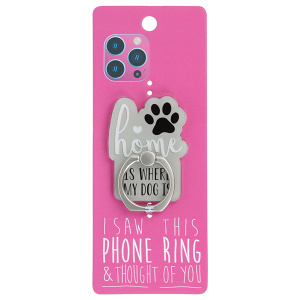 Suport inel telefon Home is where my dog is - Img 1