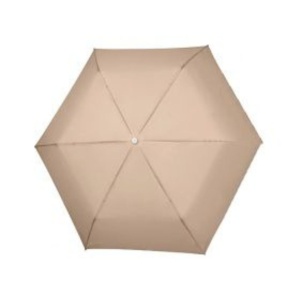 Umbrelă extra slim, UV50+, Perletti, culoarea bej taupe