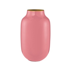 Vaza decorativă, din metal, Pip Studio, Pink, 30 cm, colecția La Majorelle