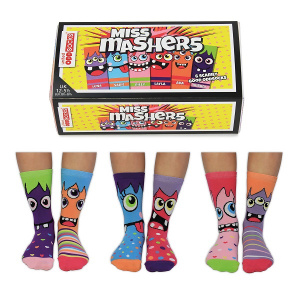 Комплект от 6 детски чорапи Miss Mashers