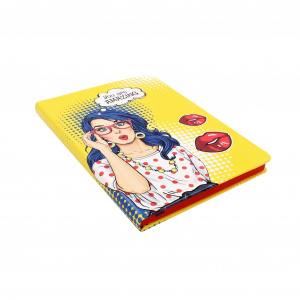 Agenda cadou pentru femei Nekupto – „You Are Amazing” – Jurnal Pop Art, 18.5 x 13.5 cm, 80 file, cadou inspirațional pentru ea