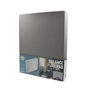 Balance Pad, pernă echilibru, 48×40×6 cm, spumă termoplastică, Umbro, gri