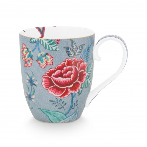Cană porțelan, Pip Studio, XL 450ml, colecția Flower Festival