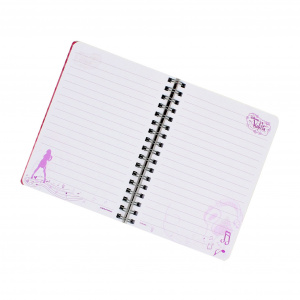Carnetel A6 cu spirala Violetta 06