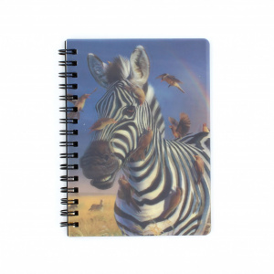 Carnețel zoo cu spirală 3D "LiveLife - Jailbird"