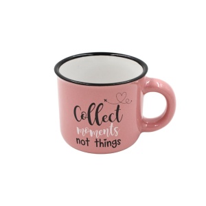 Ceașcă Espresso 80 ml, Ceramică, Nekupto – „Collect moments not things"