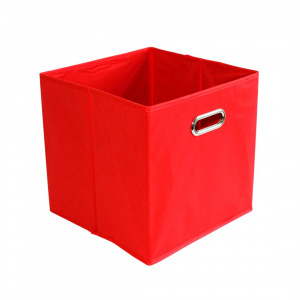Cutie depozitare culoarea roșu 30×30 cm