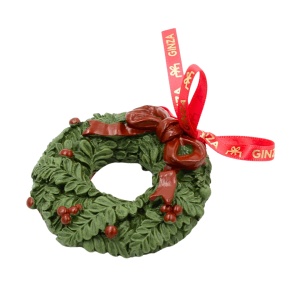 Decorațiune Regatul de Craciun, Classic, model ghirlandă cu fundiță