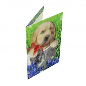 Felicitare 3D Premium Pets - Img 1