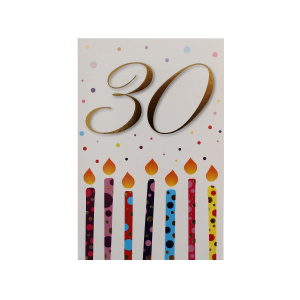 Felicitare aniversara 30 ani