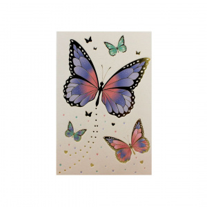 Felicitare Gold Sweet Butterflies - Img 2