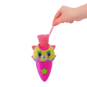 Figurină Funky Paws, Pisica Lămâie - Interactivă și Extensibilă