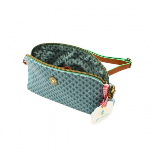 Geantă verde crossbody, 22x6x13,5 cm, colecția Suki, Pip Studio