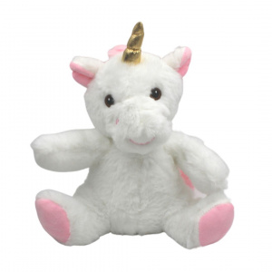 Ghiozdan grădiniță, Perletti, cu unicorn, pluș detașabil, 21cm - Img 4