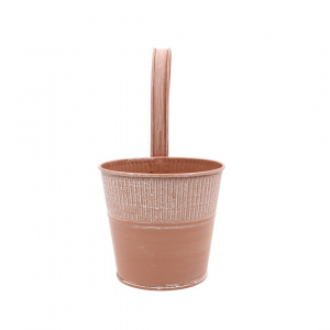 Ghiveci roz 12,5 cm pentru balustradă - Img 3