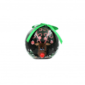 Glob decorativ de culoare verde - model Ren