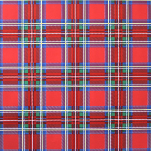 Hârtie ambalat cadouri CLASSICO tartan roșu - Img 2