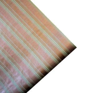 Hârtie cadouri Retro linii crem-cupru - Img 2