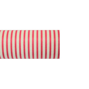 Hârtie pentru ambalat cadouri, coleția Graphic, dungulițe albe și roz, 200x70 cm