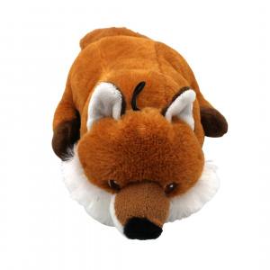 Jucărie pentru câini, cu sunet, model vulpe,  44 cm