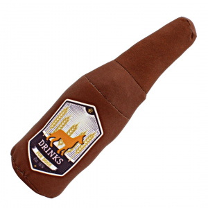 Jucărie pentru câini sticlă maro 26,5cm - Img 3
