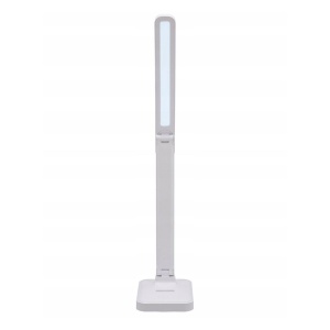 Lampă de birou LED Jumi, cu suport pentru telefon, alb, 3 niveluri de luminozitate
