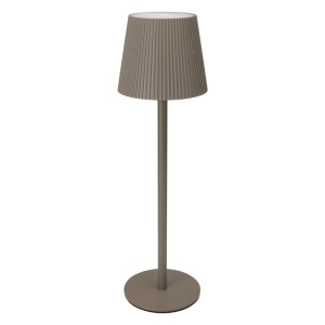 Lampă de masă, LED Touch, 10x36 cm, taupe, 3 trepte de intensitate, lumină alb cald