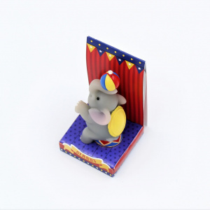 Lumânare decorativă figurină - Circus Elefant - Img 2