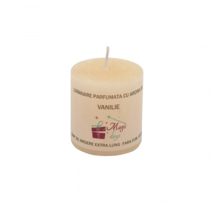 Lumânare parfumată Magic Days vanilie 5cm