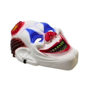 Mască pentru Halloween, Goodmark, model clovn înfricoșător, cu zâmbet malefic, one size