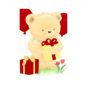 Mini felicitare Sweet Teddy - Img 2