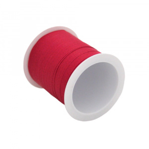 Minirolă rafie sintetică roșu 10m x 10mm
