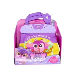 Musical handbag for children, Owly the Owl, with lights and sounds, 25x22x5.2 cm, Genie Pets, Whimsy Workshop
