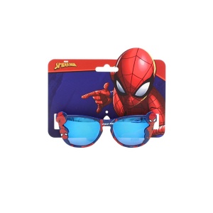 Ochelari de Soare Copii Marvel Spider-Man – Protecție UV 100%, Design Albastru-Roșu Erou Marvel