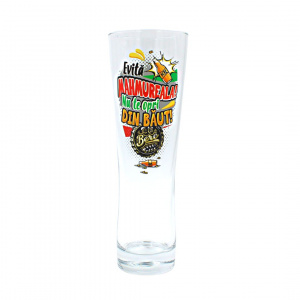 Pahar pentru bere EVITĂ MAHMUREALA 600ml