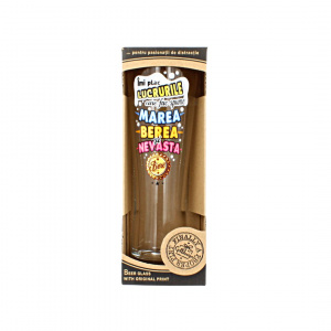 Pahar pentru bere ÎMI PLAC LUCRURILE 600ml