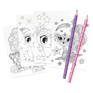 Penar cu 3 compartimente, complet echipat, personaj Cristalia&Agatha- Nebulous Stars