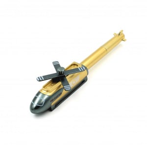 Pix funny elicopter auriu cu led