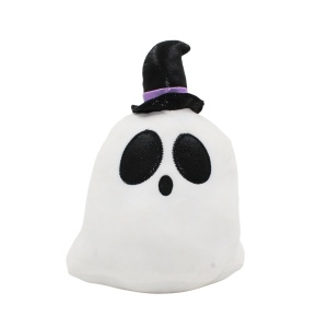Pluș decorativ pentru Halloween, model fantomă, 18 cm