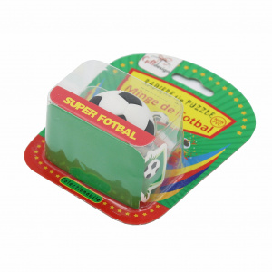 Radieră puzzle colecționabilă seria Sport minge fotbal