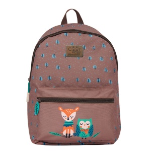 Rucsac, Perletti, model Vulpe și Bufniță, 36 x 25 x 15 cm, colecția Cool Kids